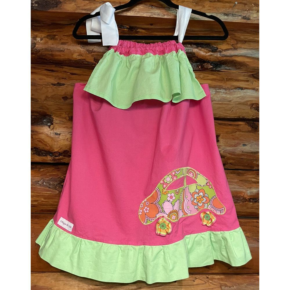 Maggie & Me Boutique Bow Dress Girls Size 6